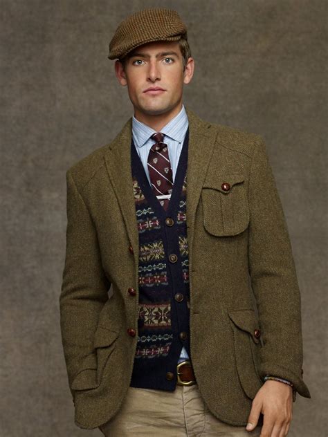 Tweed Blazers & Sport Coats for Men 